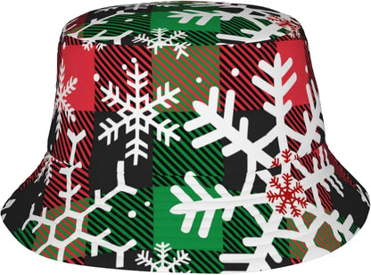 Christmas Botanical 6 Bucket Hats For Women Men
