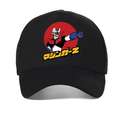 Mazinger Z Anime Movie Robot Hat Men's Goldorak Baseball Cap