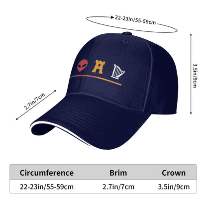 Fox -Alien -Castle Harper Casual Baseball Cap