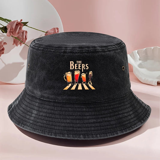 A Unisex Printed Bucket Hat