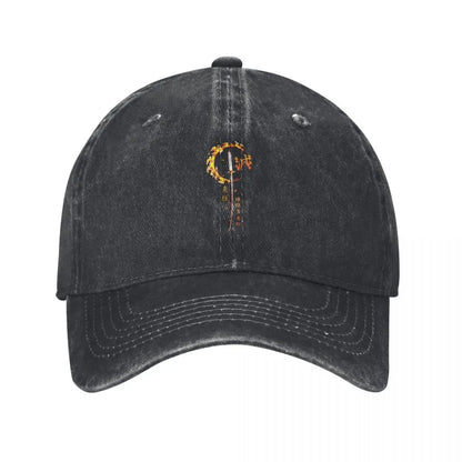 Demon Sword Blade of Fire flame Baseball Cap