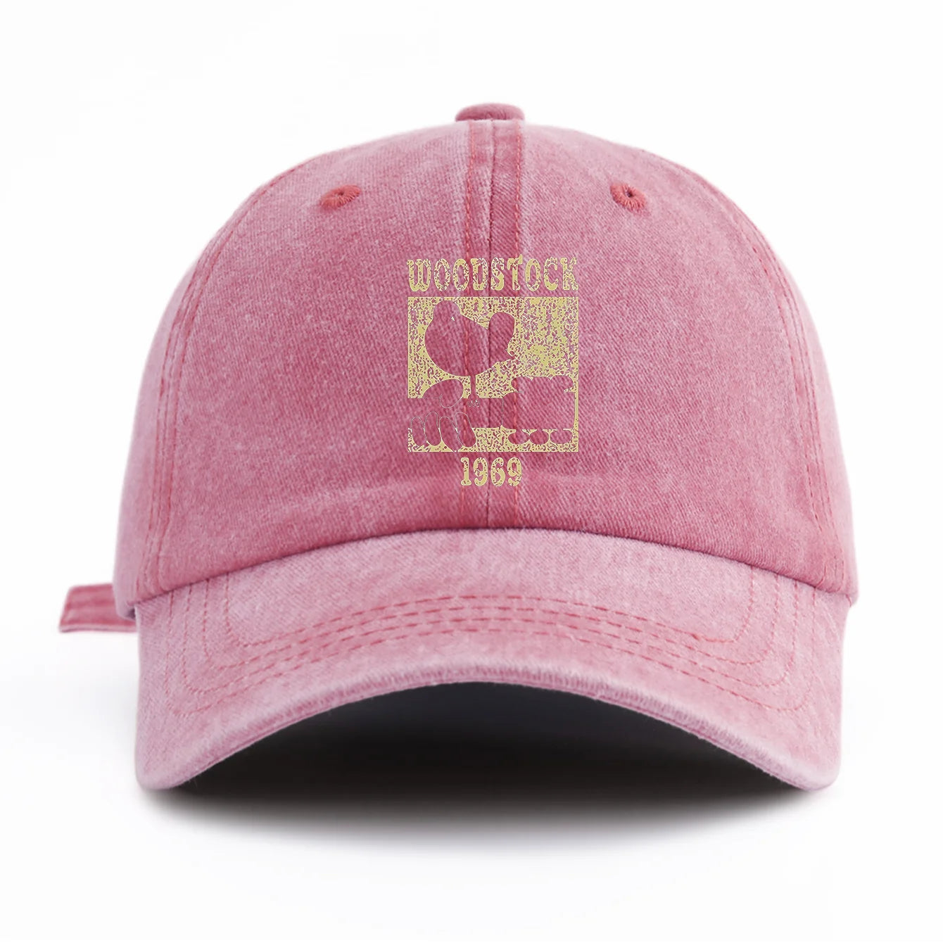 WOODSTOCK Print Washed Baseball Cap For Adults