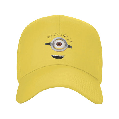 Baseball Caps Funny Minions Face Kawaii Outfit For Men Women
