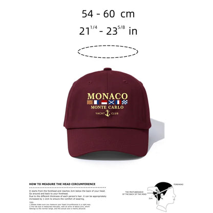 Monaco Printed Baseball Cap