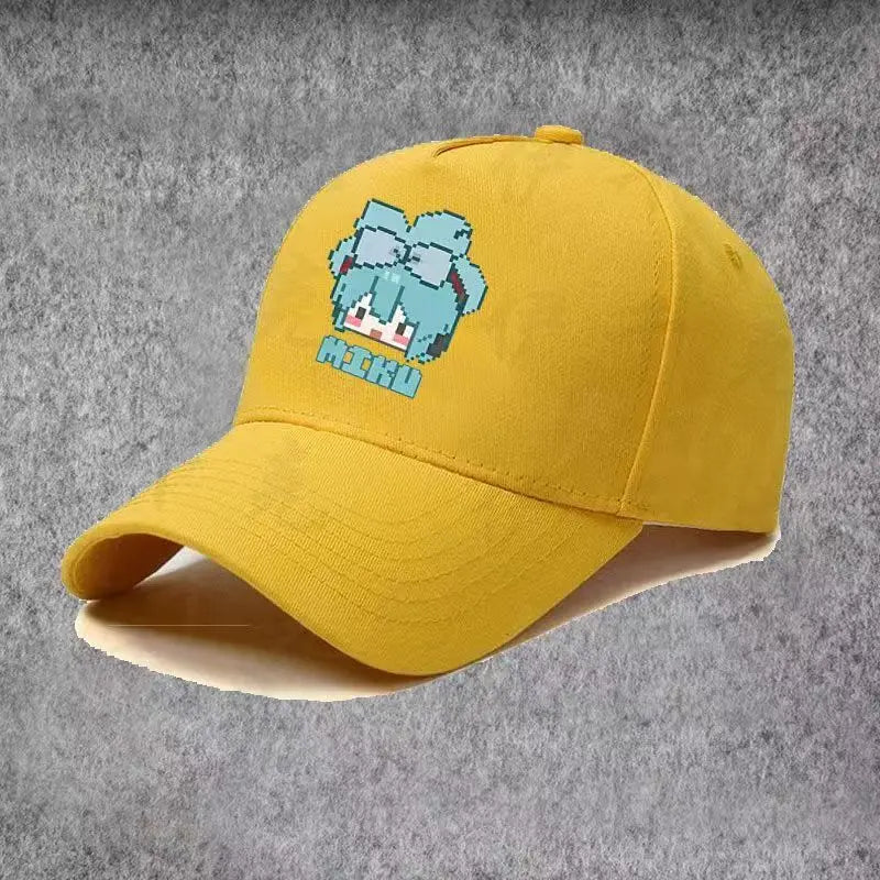 Wandai Hatsune Miku Animation Peripheral Printed Baseball Hat
