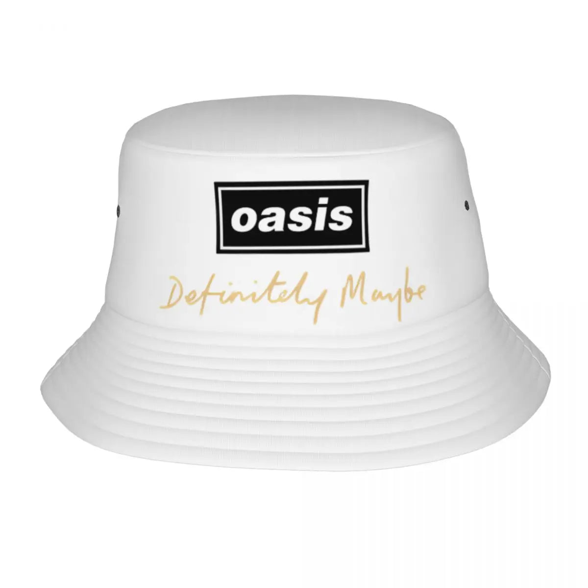 Streetwear O-Oasis Rock Collage Bucket Hats Teen Lightweight Outdoor