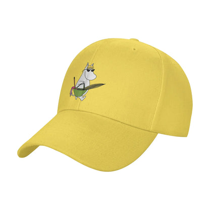 Moomings Life in Moominvalley Stained Glass Style Baseball Cap