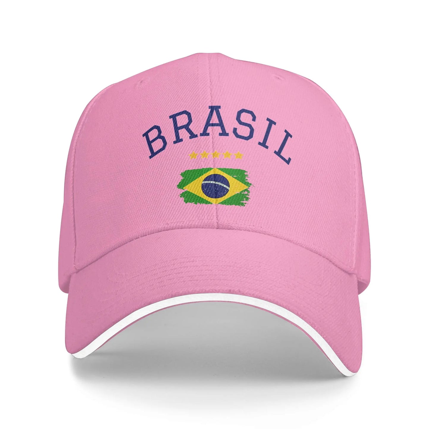 Unisex Brasil National Flag Brazil Hat Fashion Baseball Cap