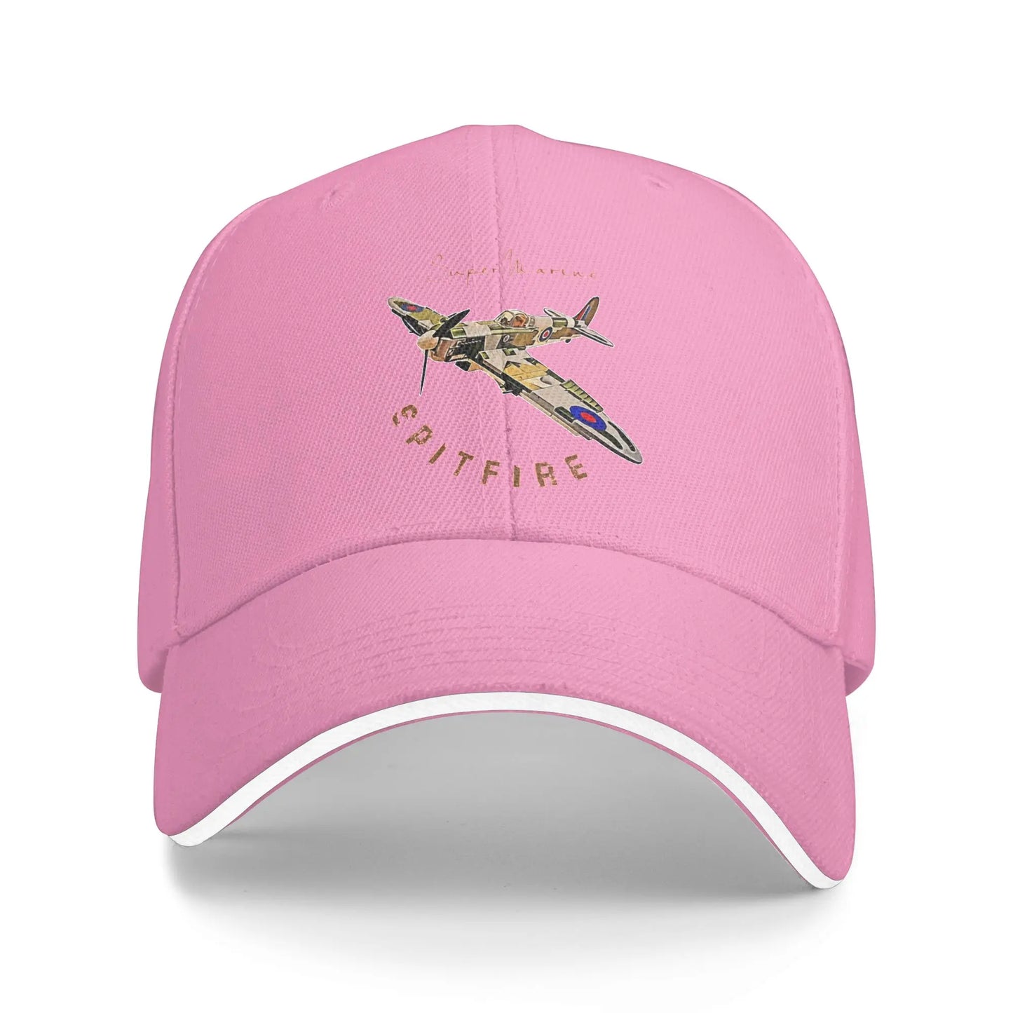 Spitfire Supermarine RAF Fighter Aircraft Outdoor Sport Baseball Cap