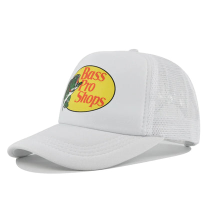Bass Football Mesh Baseball Cap