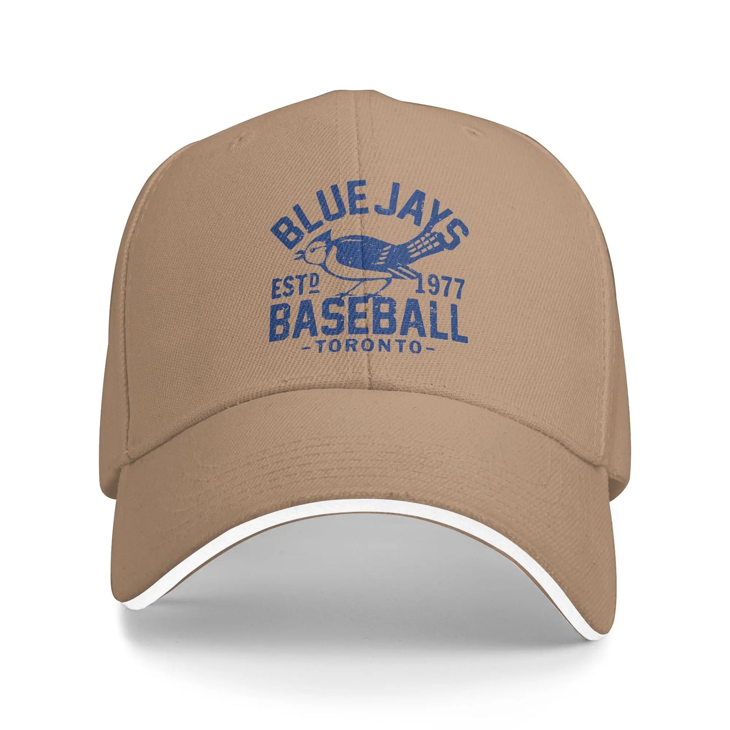 Vintage Blue-Jays-Bird Adjustable Hat Summer Golf Baseball Caps