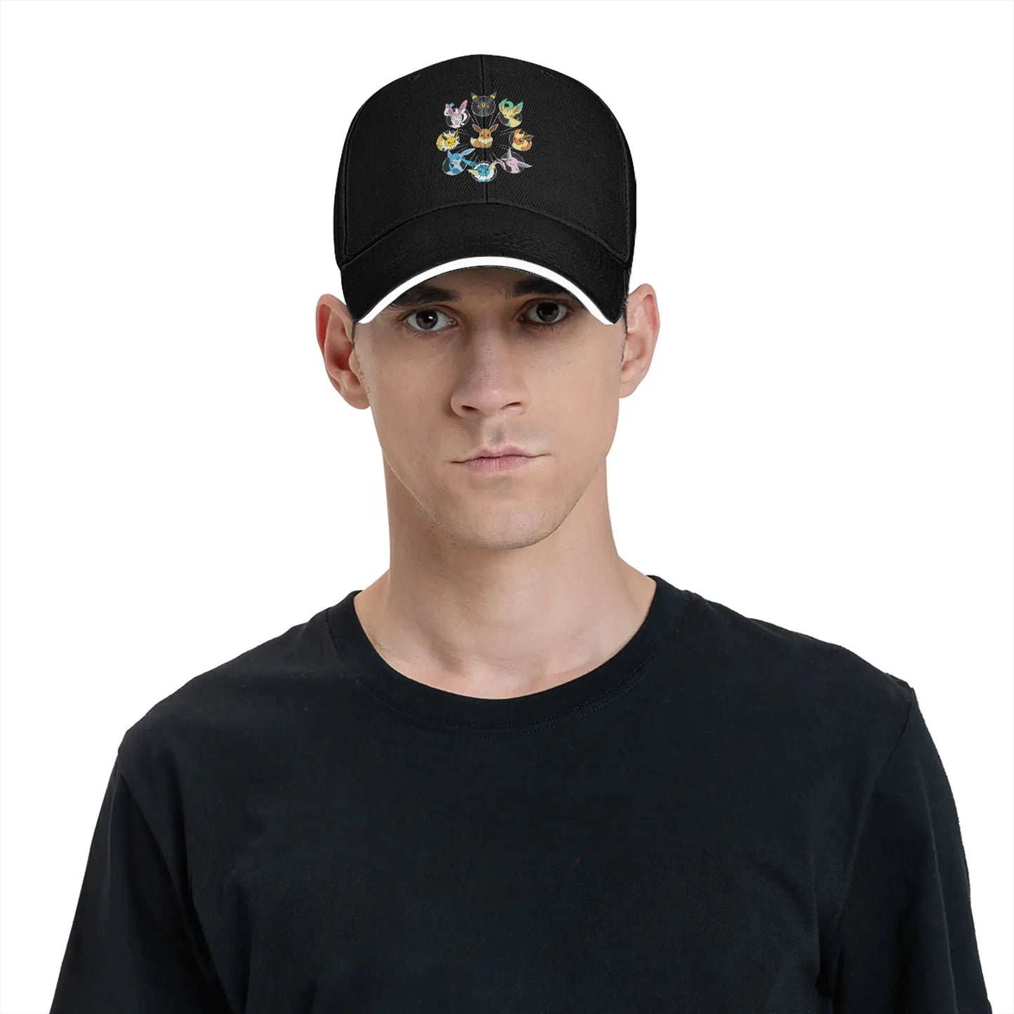 Pokemon Eevee Evolution Circle Casual Baseball Cap