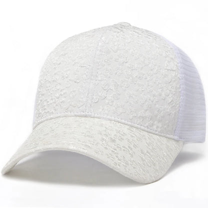 CNTANG New Print Mesh Caps Fashion Women Baseball Cap