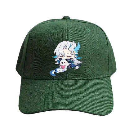Neuvillette Chibi Otter Baseball Cap
