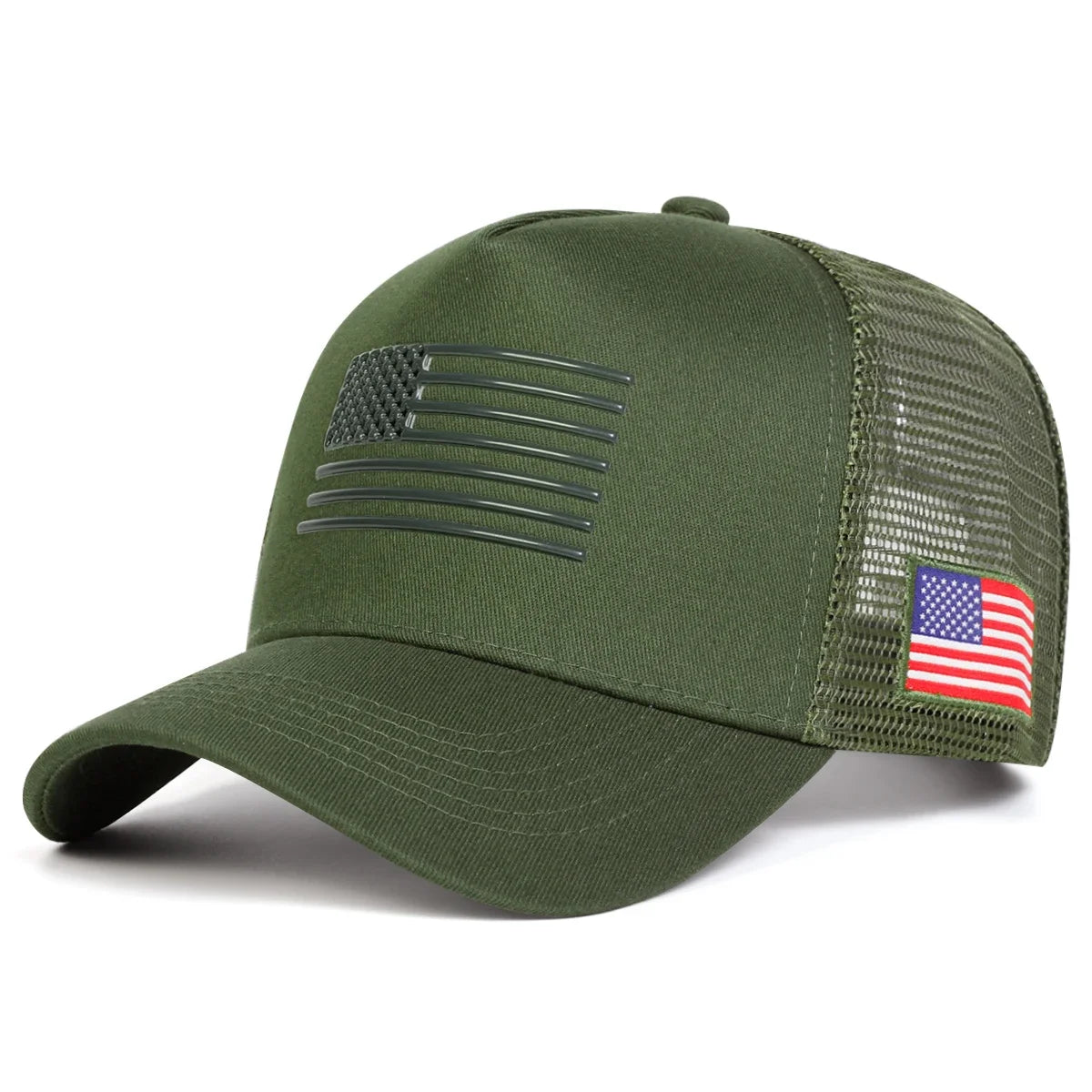 Unisex American Flag Embroidery Baseball Caps