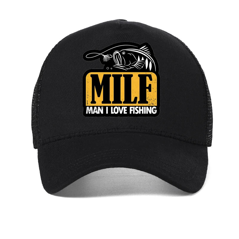 MILF Man I Love Fishing Baseball Cap