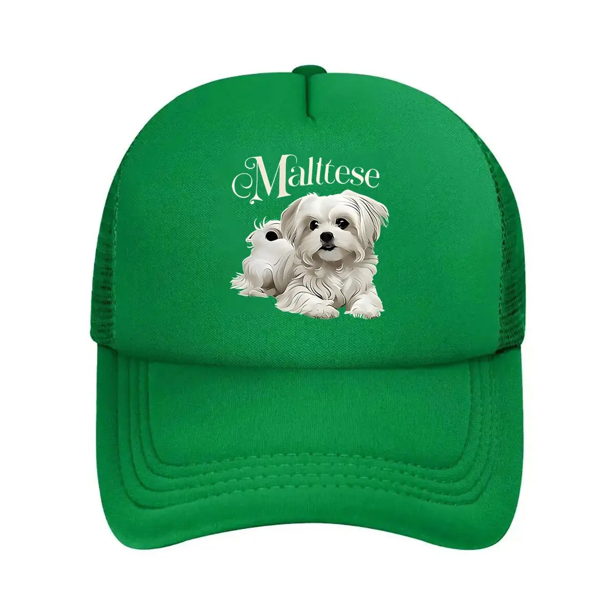 Maltese Dog Pattern Printed  - A Hat for Pet Lovers Baseball Cap