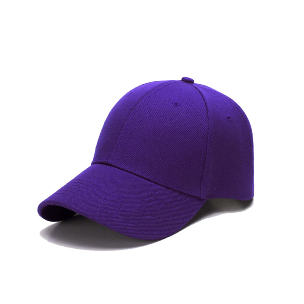 Candy Color Cute Baseball Caps For Children Kids