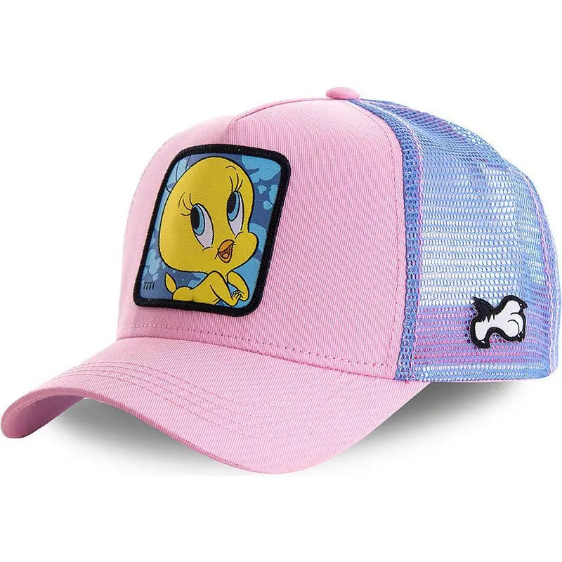 New High Quality Brand Anime Cartoon Snapback Cotton Baseball Cap Men Women