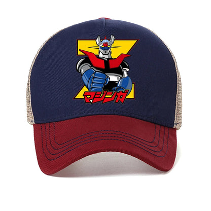 Mazinger Z Anime Movie Robot Hat Men's Goldorak Baseball Cap