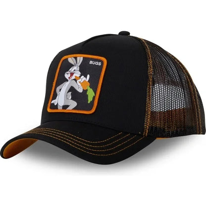 2New High Quality Brand Anime Cartoon Snapback Cotton Baseball Cap Men Women