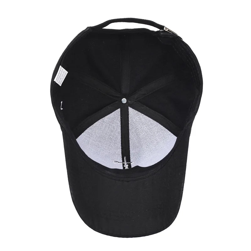 Embroidered English Cross Casual Baseball Cap