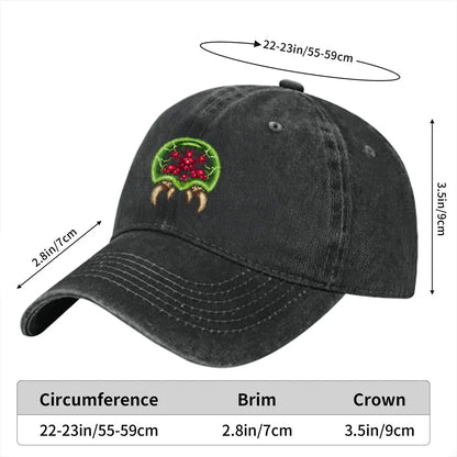 Giant Metroid Baseball Caps Peaked Cap Super Metroid Game