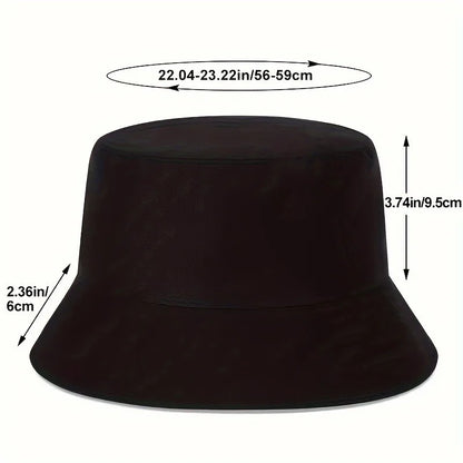 ALDEEZ NUTS Stylish Bucket Hat Breathable Foldable Polyester Sun Cap