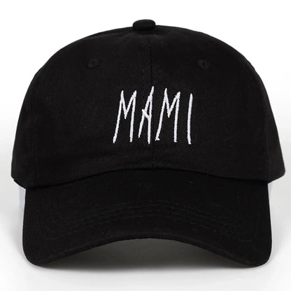 Unisex DADDY MAMI Letter Embroidery Baseball Caps