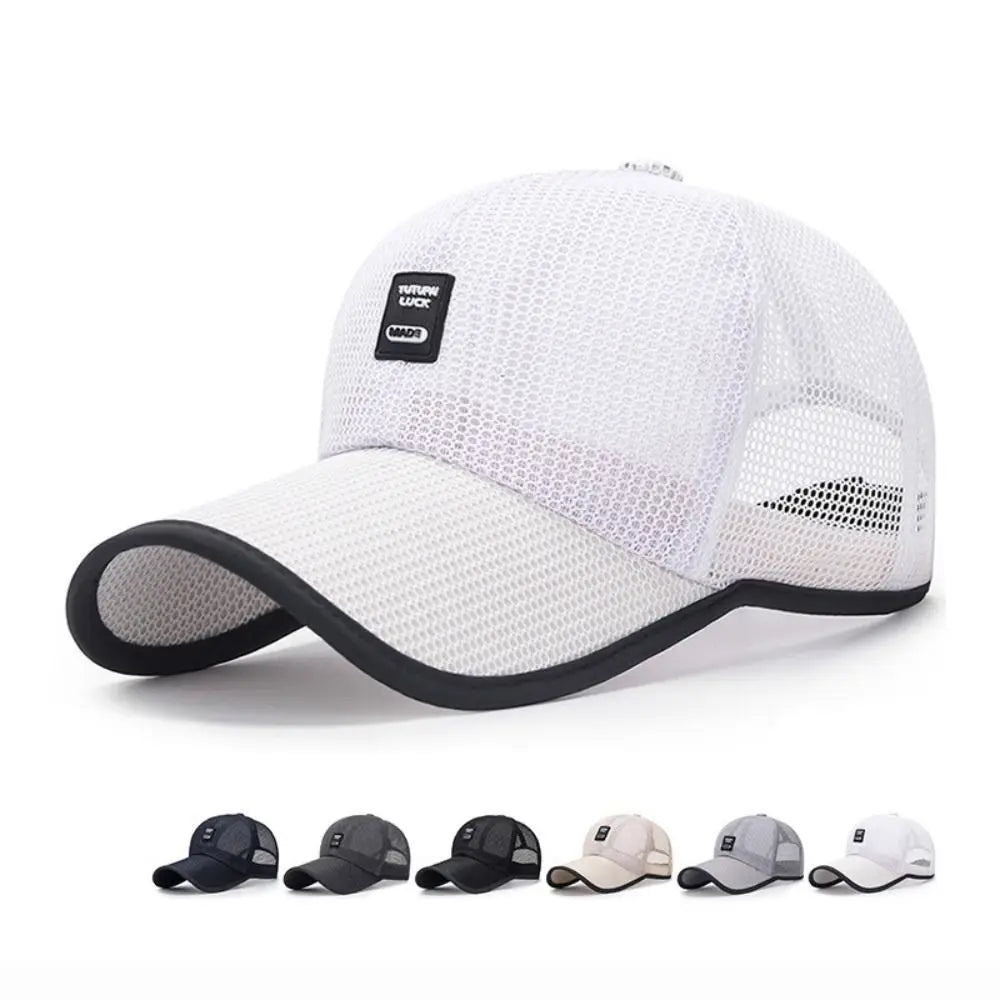 Fashion Breathable Baseball Cap Snapback Closure Unisex Baseball Hat