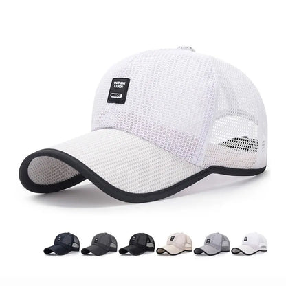 Fashion Breathable Baseball Cap Snapback Closure Unisex Baseball Hat