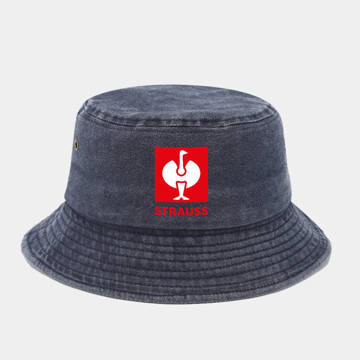 Printed Washed Retro Sunshade Fisherman Hat