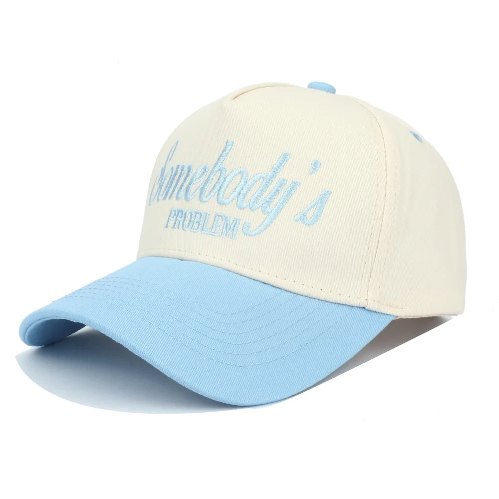 Somebody Truck Driver Hat Men Women Adjustable Embroidered Baseball Hat