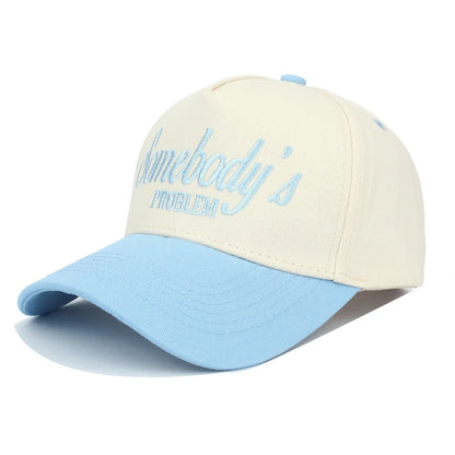 Somebody Truck Driver Hat Men Women Adjustable Embroidered Baseball Hat