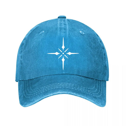 Brown Star New Vintage Washed Baseball Cap