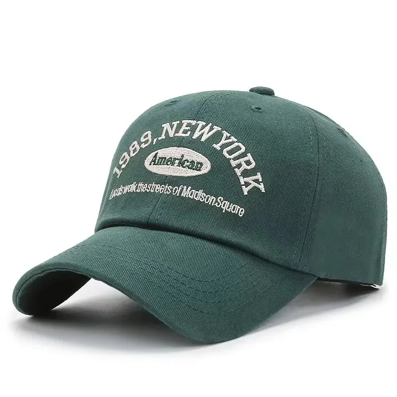 Embroidery 1989 New York Baseball Hats Washed Cotton Cap For Men Women
