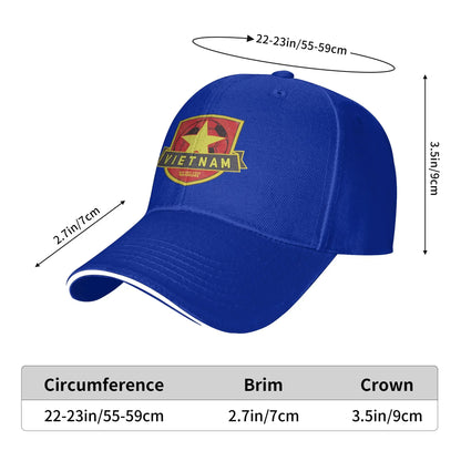 Vietnam Golden Star Sun Baseball Cap