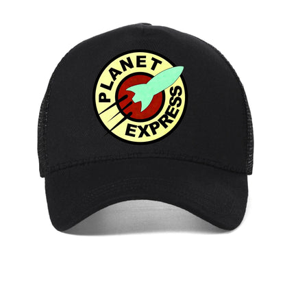 Planet Express Funny Print Baseball Cap