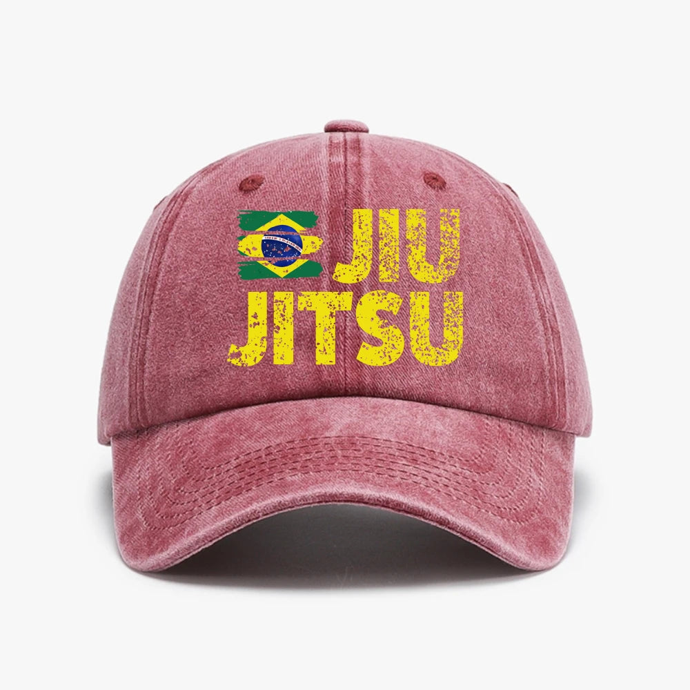 Cool Cotton Jiu Jitsu Baseball Cap Brazilian Jiu-Jitsu