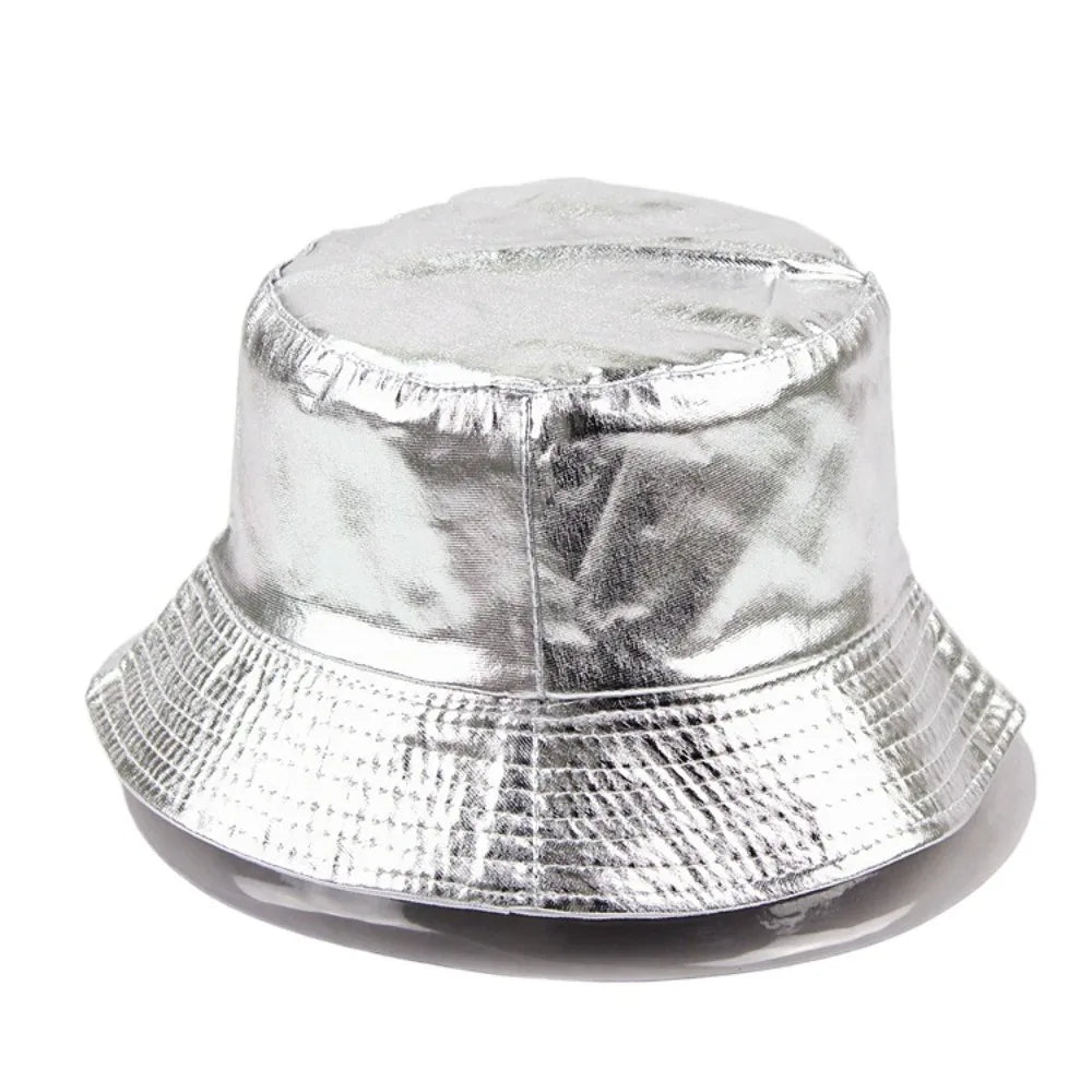 Fashion Solid Color Fisherman Hat Reversible Harajuku Bucket Cap