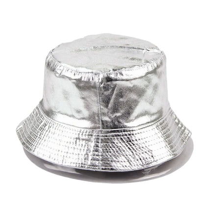 Fashion Solid Color Fisherman Hat Reversible Harajuku Bucket Cap