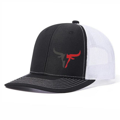 Summer Mesh Baseball Cap Women Men Snapback Hat Casual Breathable Cow Head Print Hip Hop Trucker Caps