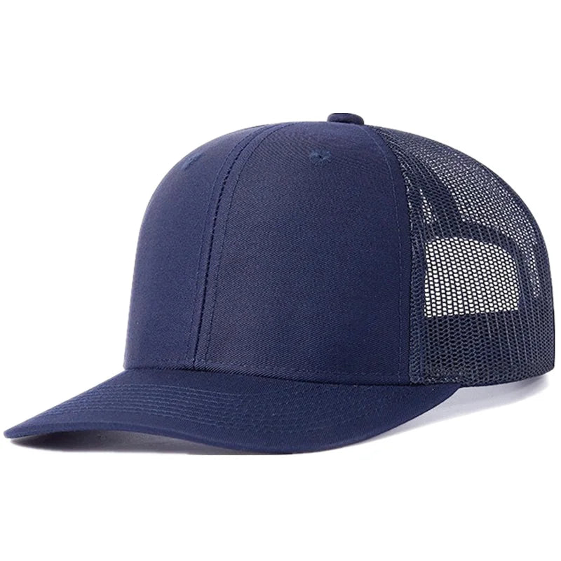 Hot Sale Unisex Cap Slight Curved Brim Style Trucker Hat  Men & Women