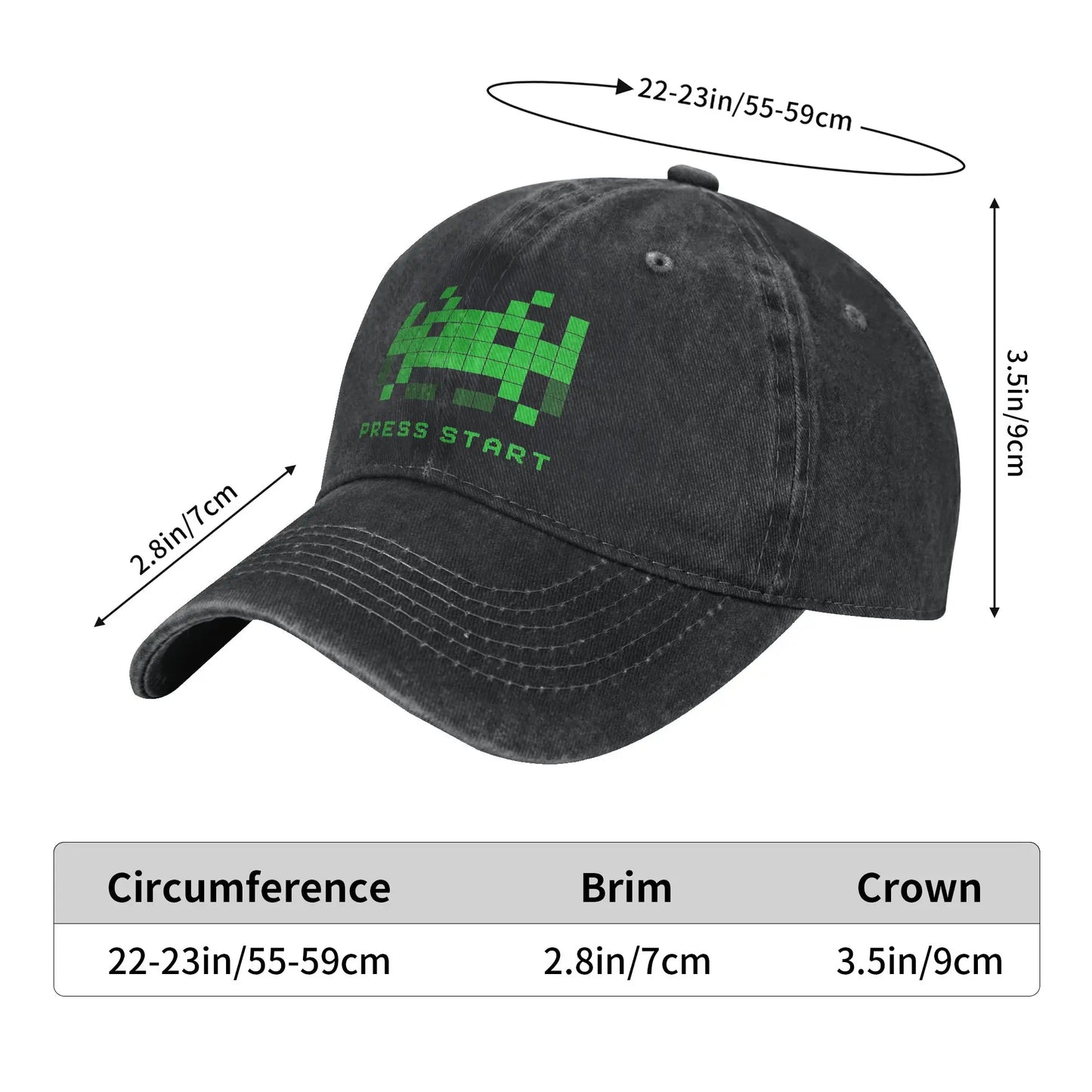 Space Invaders Baseball Caps
