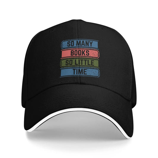 So Many Books So Little Time Baseball Cap