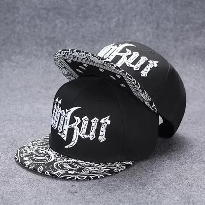 Letter Embroidery Hip Hop Caps For Men Women Fashion Cool Snapback Hat