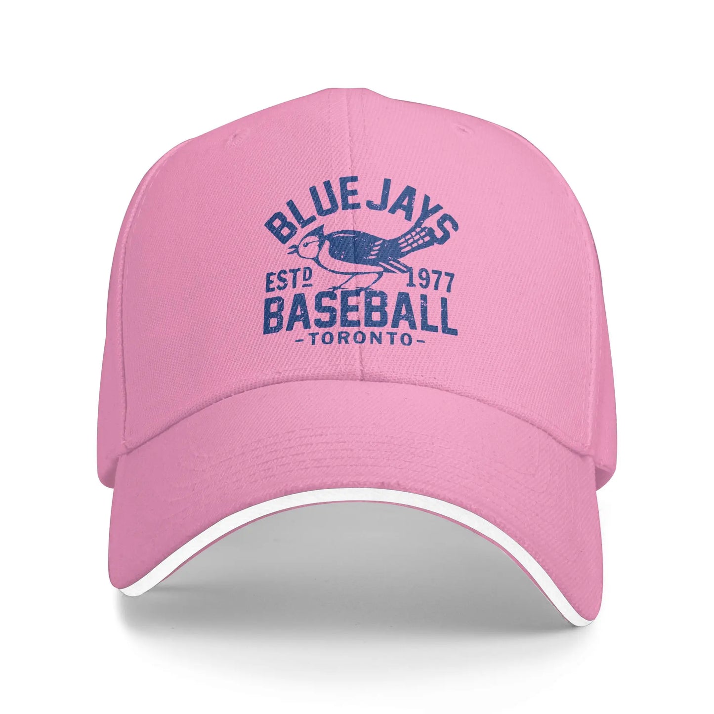 Vintage Blue-Jays-Bird Adjustable Hat Summer Golf Baseball Caps