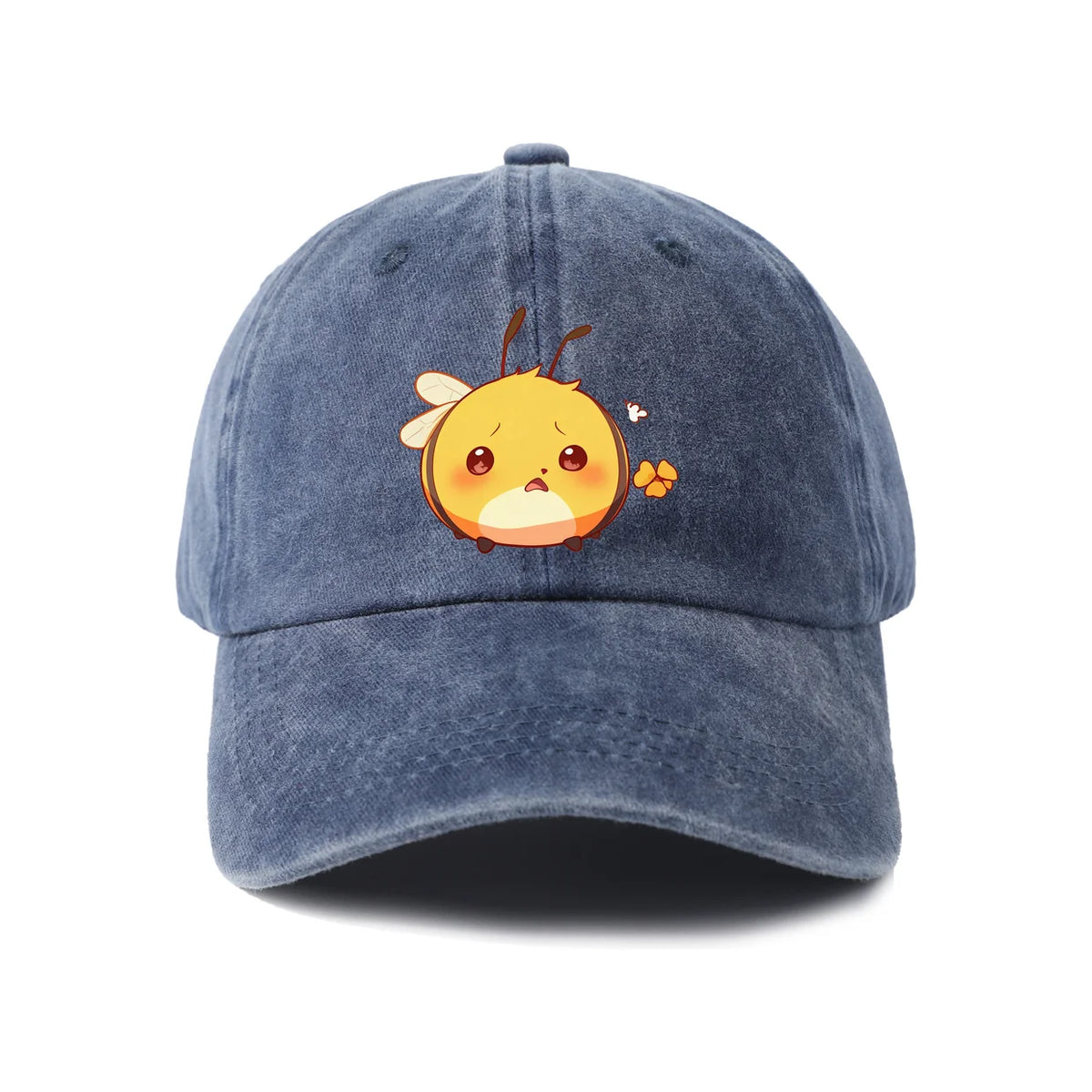 Orange Bird Vintage Washed Baseball Cap