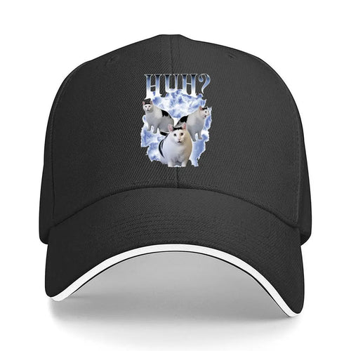 HUH Cat Meme Baseball Cap