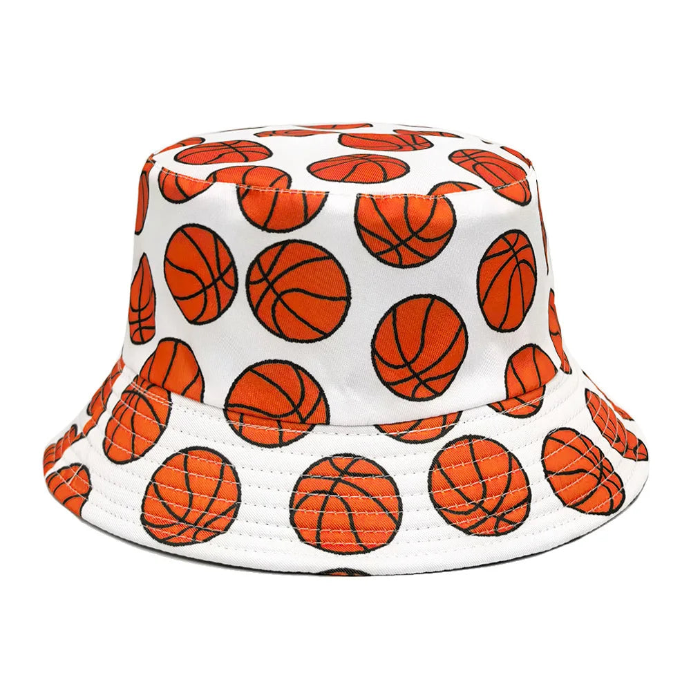 Flag Print Cheer Hat Bucket Hat